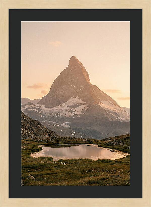 Matterhorn Reflection At Dusk