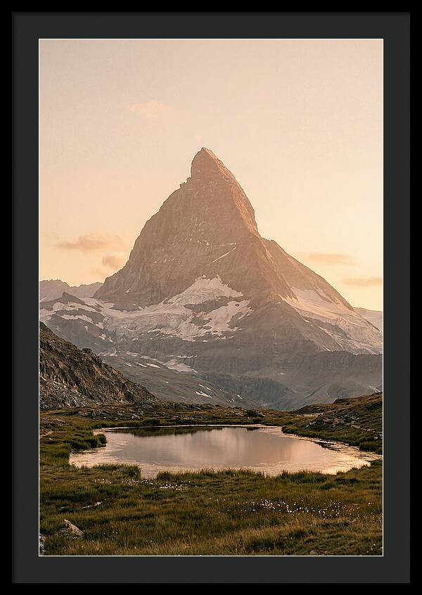Matterhorn Reflection At Dusk