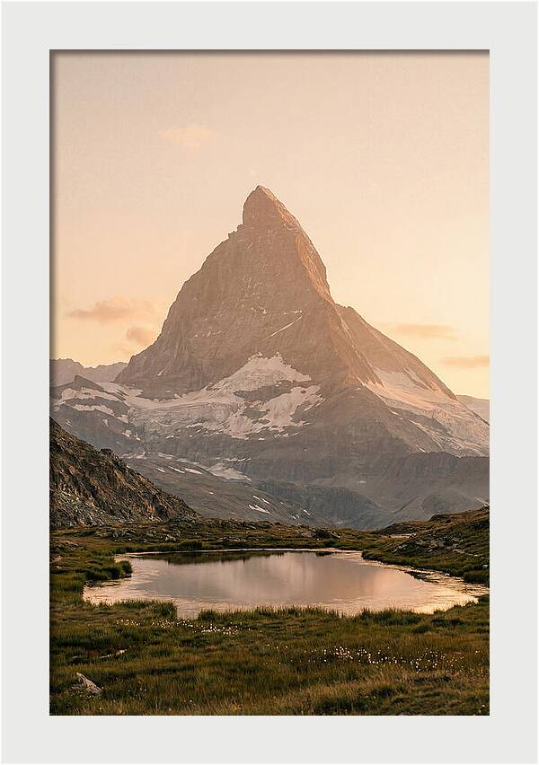 Matterhorn Reflection At Dusk