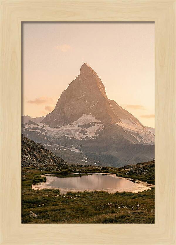 Matterhorn Reflection At Dusk