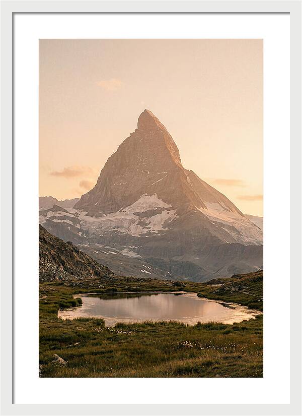 Matterhorn Reflection At Dusk