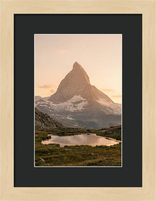Matterhorn Reflection At Dusk