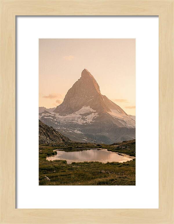 Matterhorn Reflection At Dusk