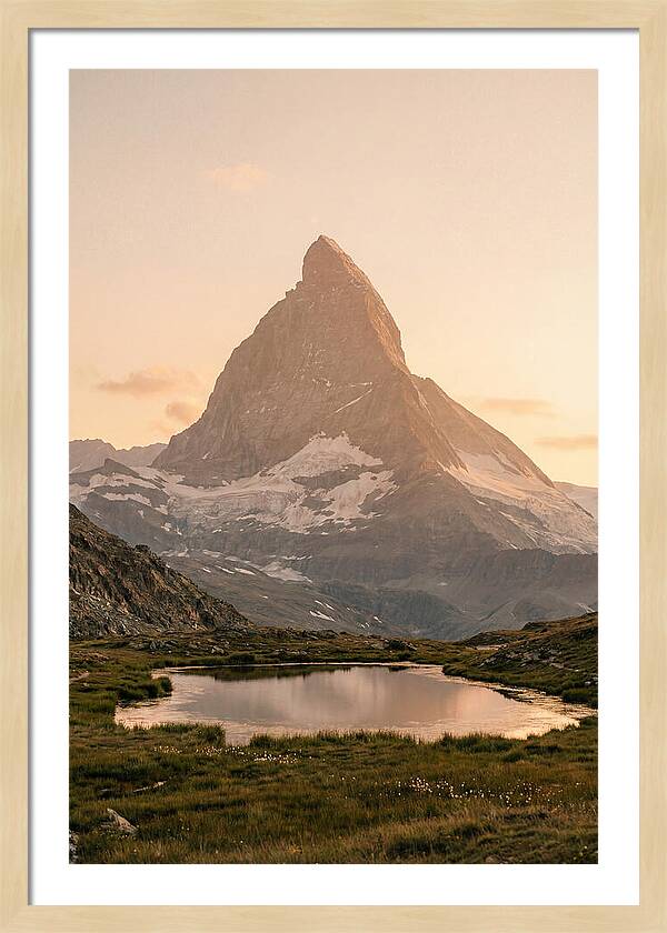 Matterhorn Reflection At Dusk