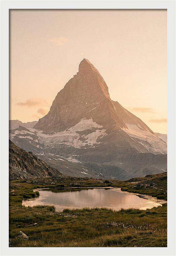 Matterhorn Reflection At Dusk