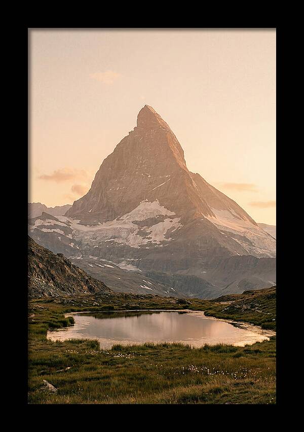 Matterhorn Reflection At Dusk