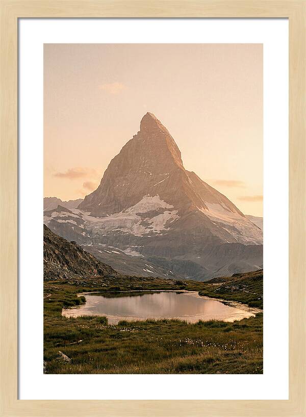 Matterhorn Reflection At Dusk