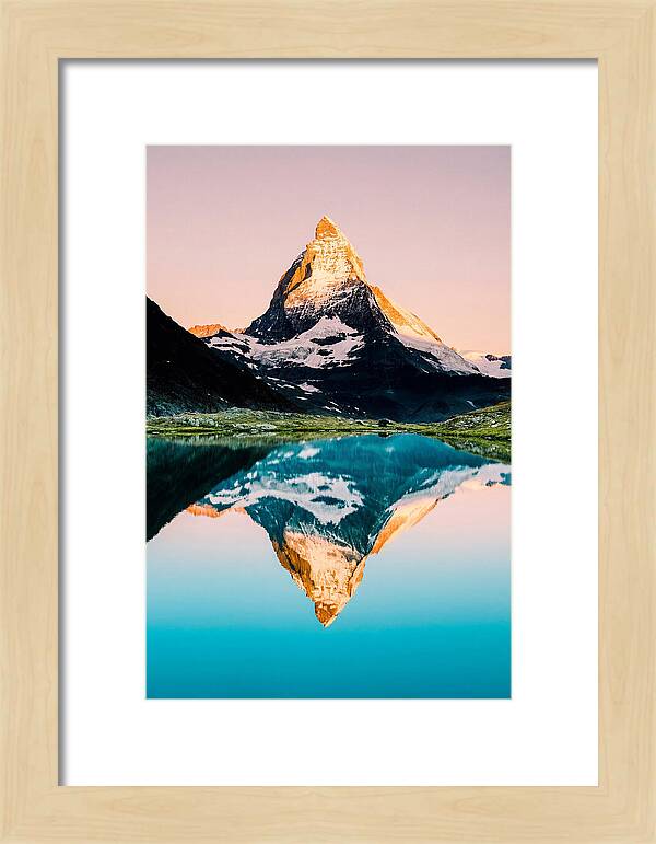 Matterhorn Reflection At Sunrise
