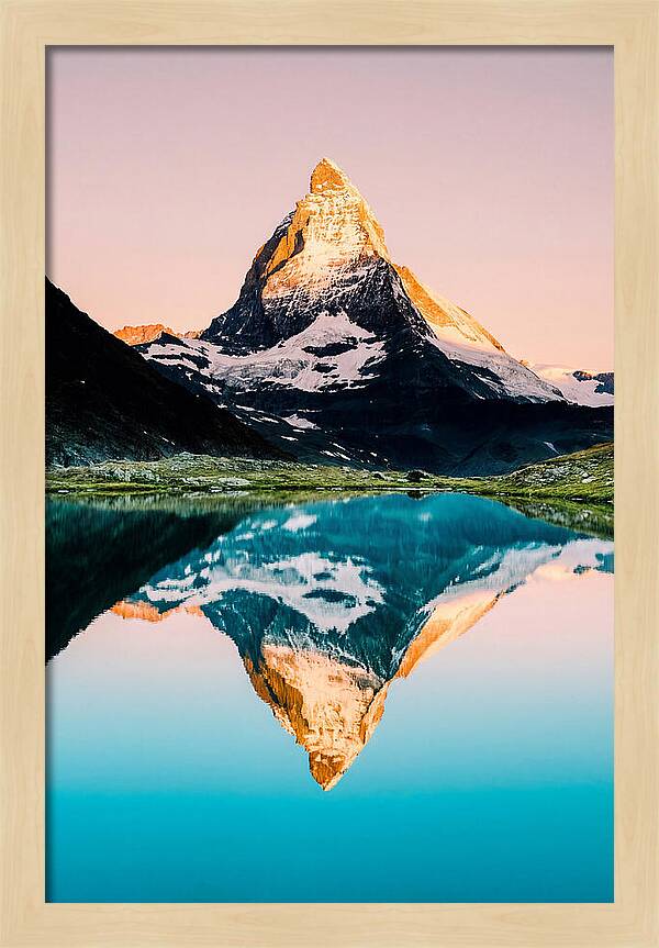 Matterhorn Reflection At Sunrise