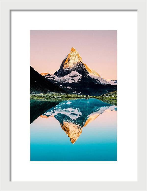 Matterhorn Reflection At Sunrise