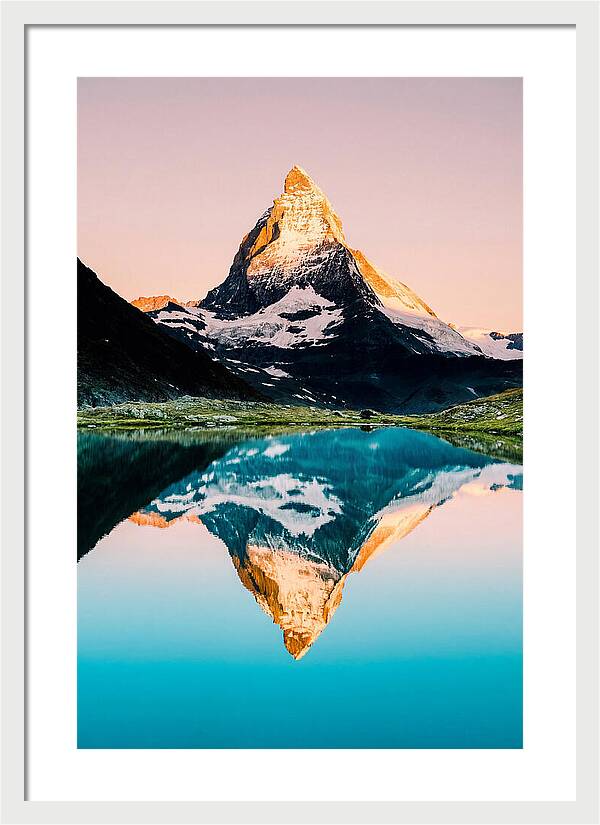Matterhorn Reflection At Sunrise