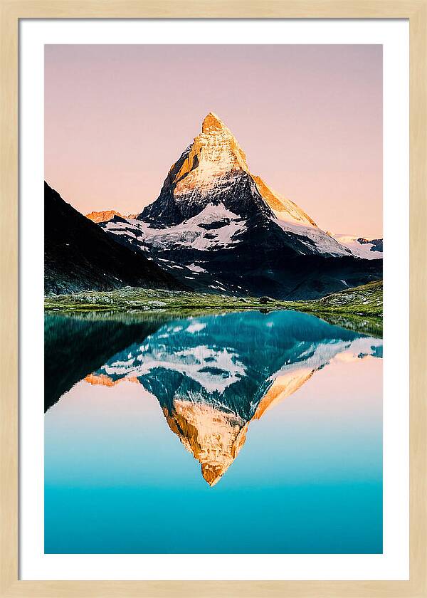Matterhorn Reflection At Sunrise