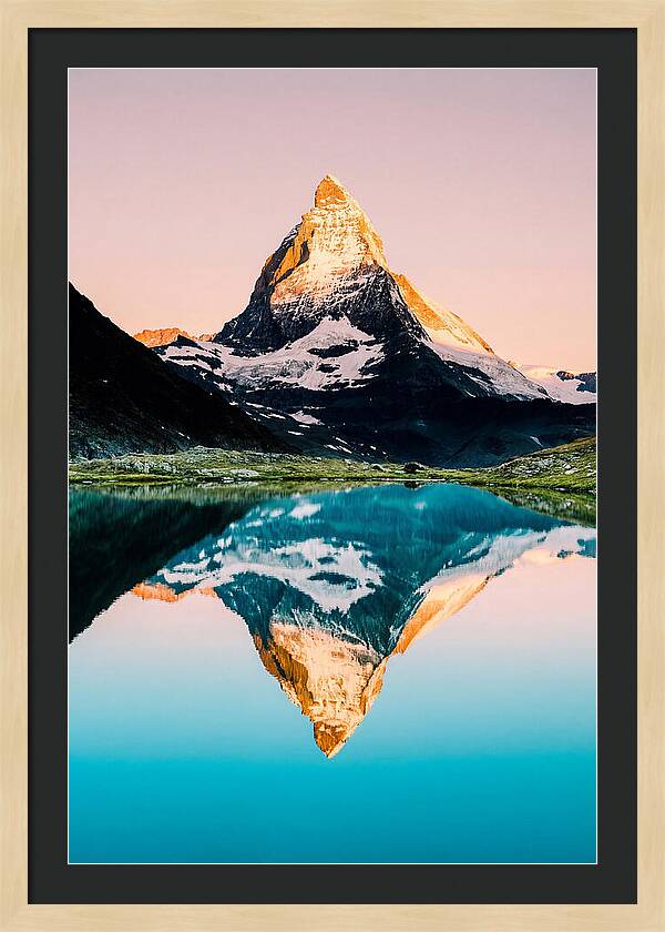 Matterhorn Reflection At Sunrise