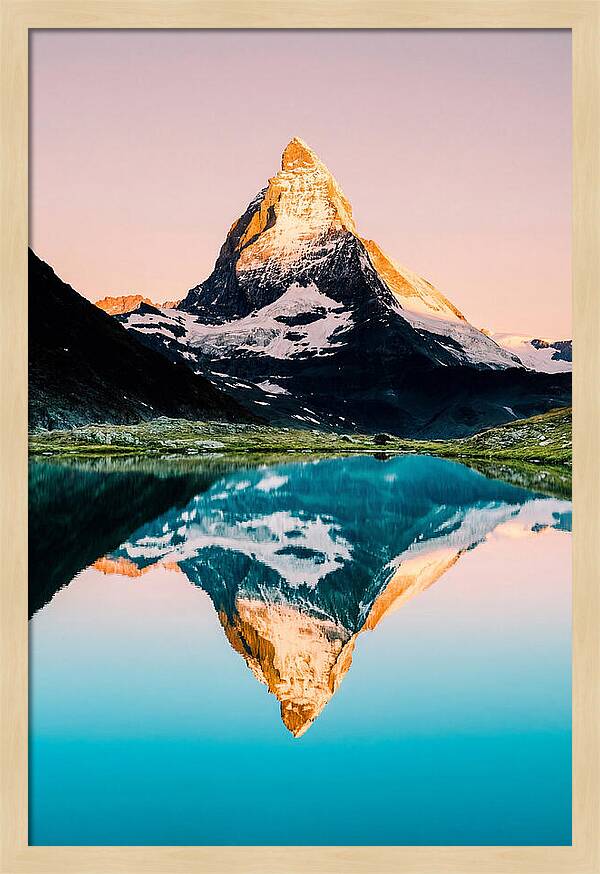Matterhorn Reflection At Sunrise