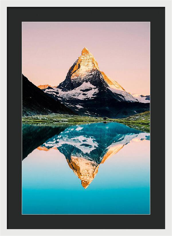 Matterhorn Reflection At Sunrise