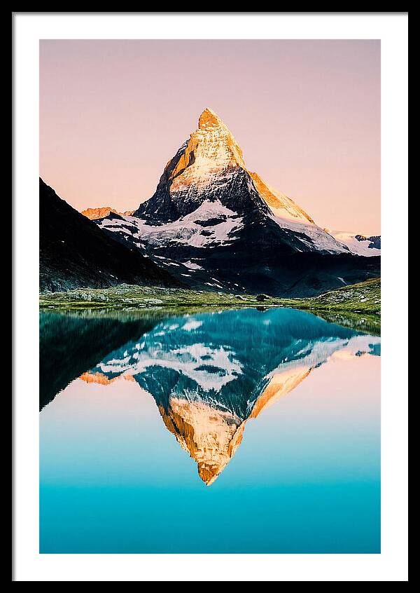 Matterhorn Reflection At Sunrise