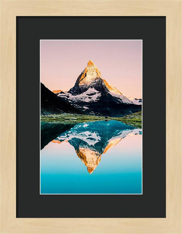 Matterhorn Reflection At Sunrise
