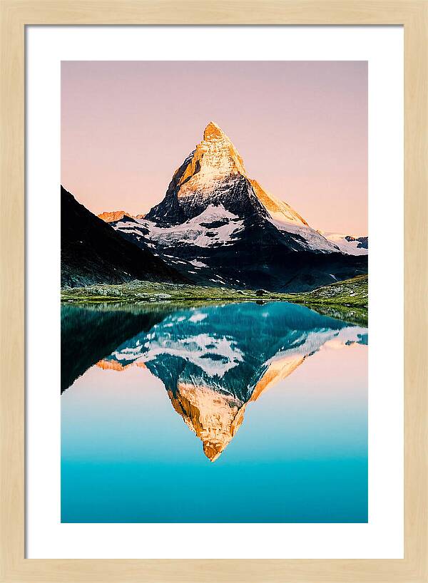 Matterhorn Reflection At Sunrise