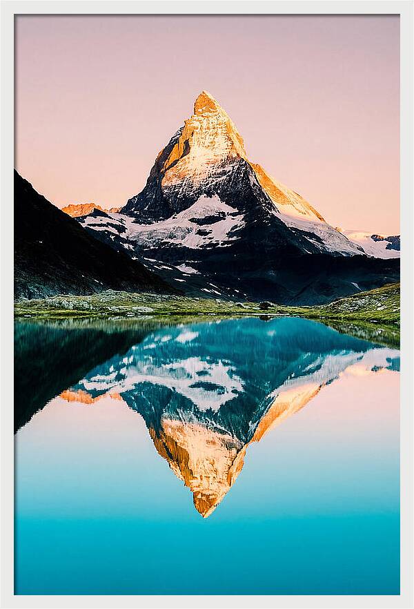 Matterhorn Reflection At Sunrise