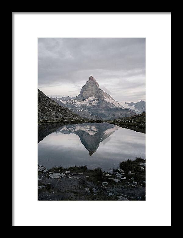 Matterhorn Reflection In Alpine Lake
