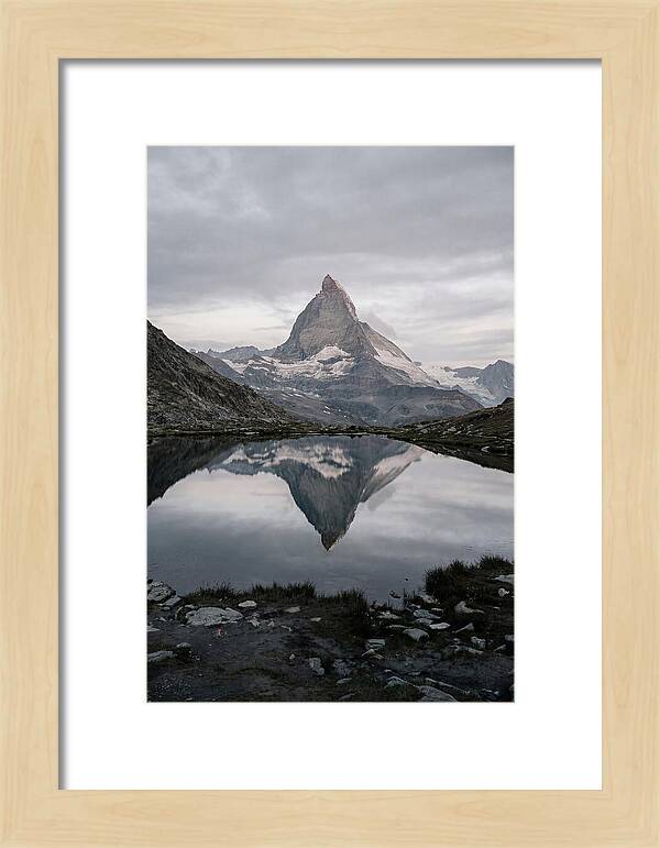 Matterhorn Reflection In Alpine Lake