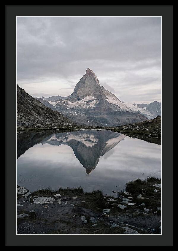 Matterhorn Reflection In Alpine Lake