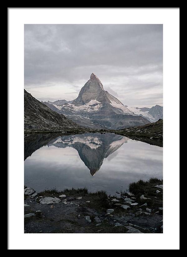 Matterhorn Reflection In Alpine Lake