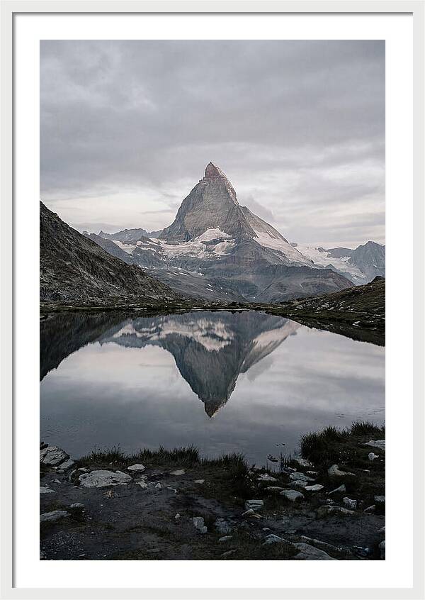 Matterhorn Reflection In Alpine Lake