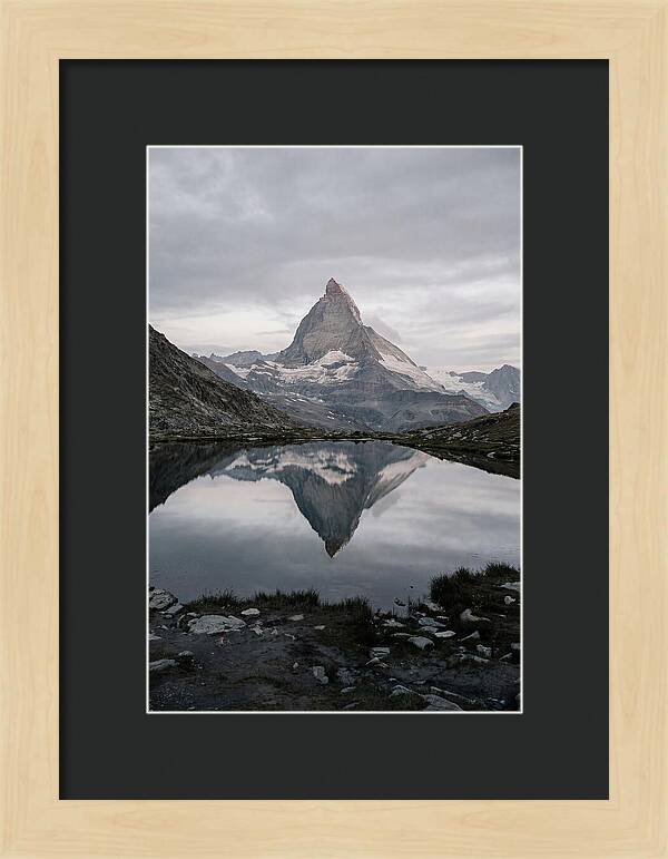 Matterhorn Reflection In Alpine Lake