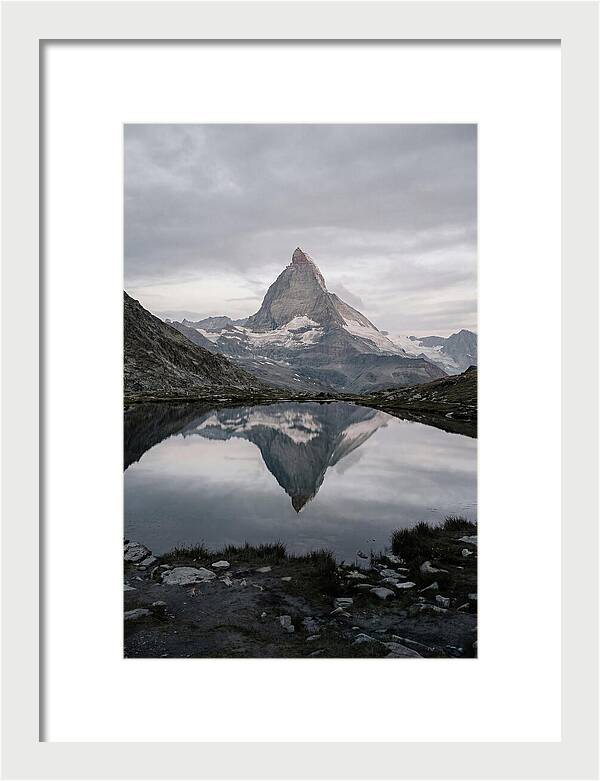 Matterhorn Reflection In Alpine Lake