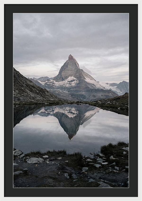 Matterhorn Reflection In Alpine Lake