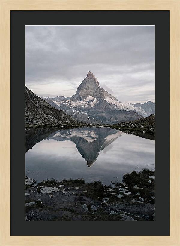 Matterhorn Reflection In Alpine Lake