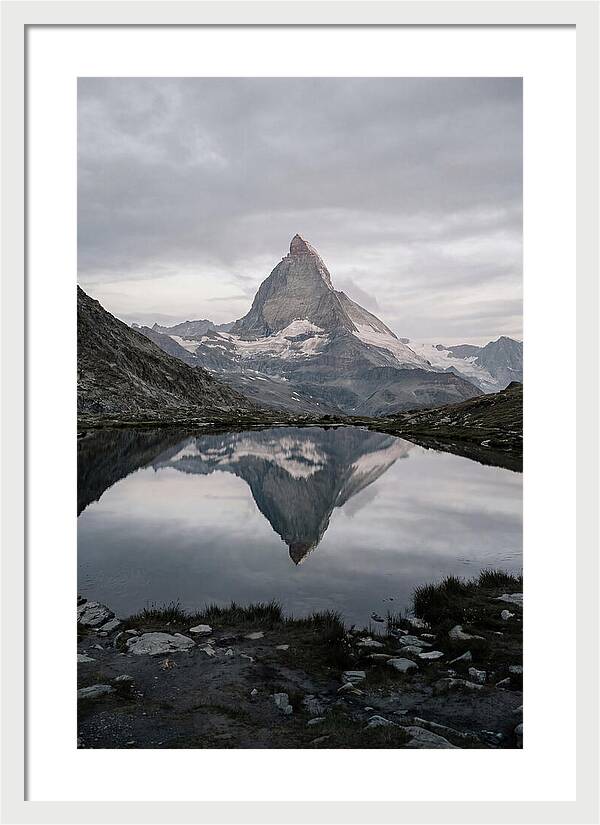 Matterhorn Reflection In Alpine Lake