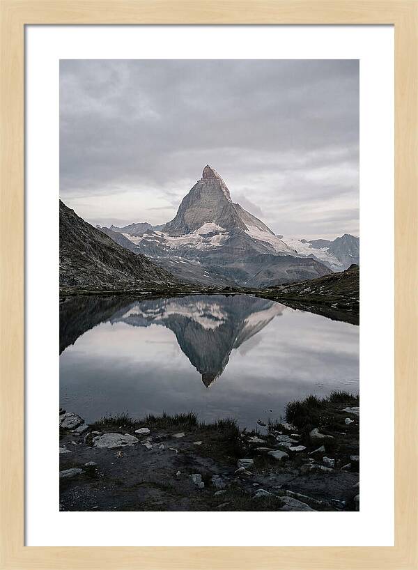 Matterhorn Reflection In Alpine Lake