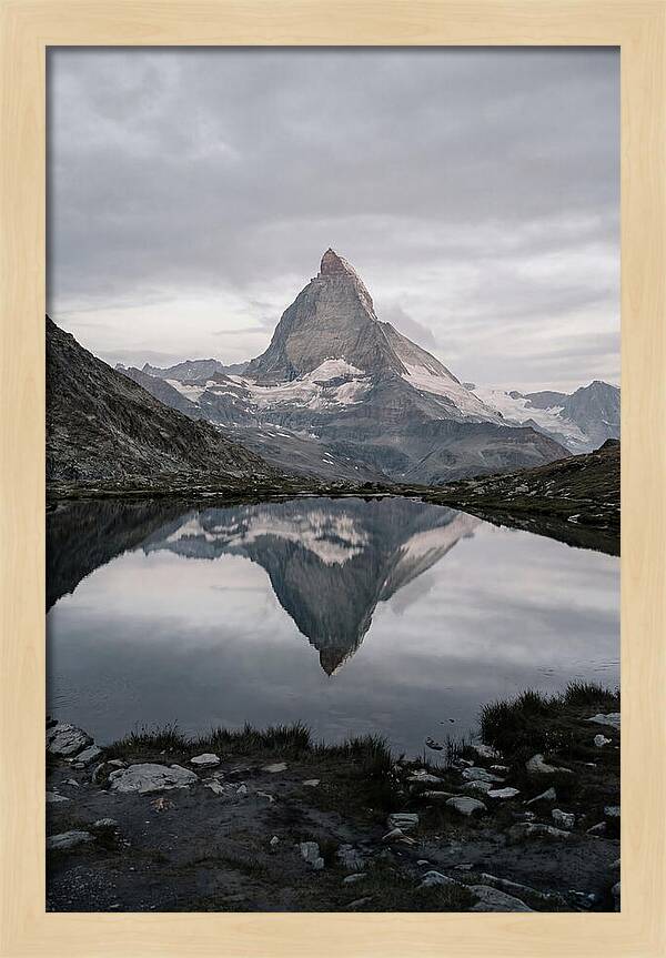 Matterhorn Reflection In Alpine Lake
