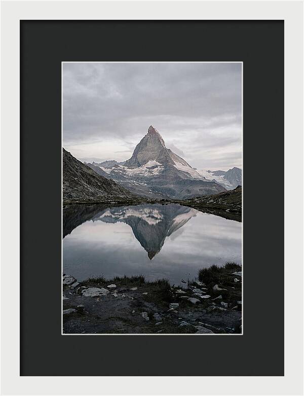Matterhorn Reflection In Alpine Lake