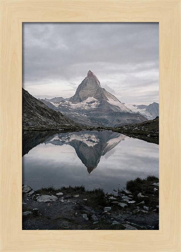 Matterhorn Reflection In Alpine Lake