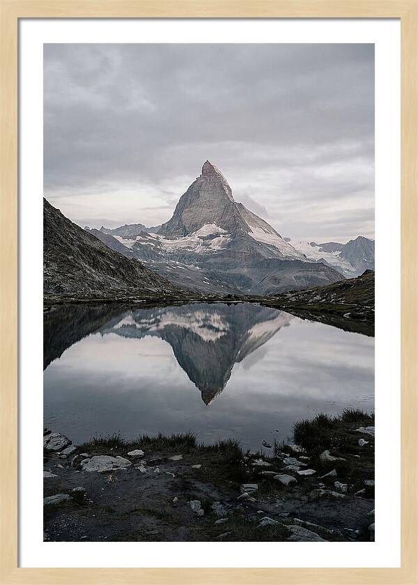 Matterhorn Reflection In Alpine Lake