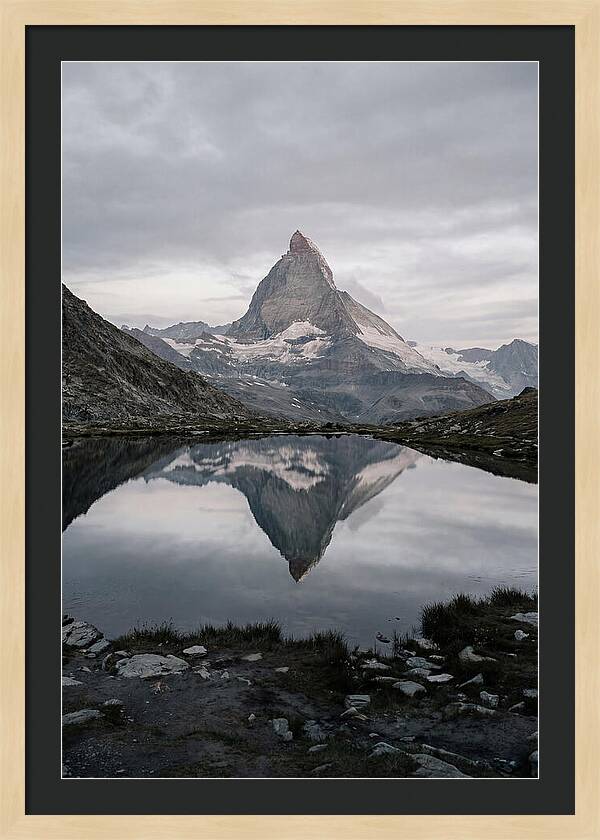Matterhorn Reflection In Alpine Lake
