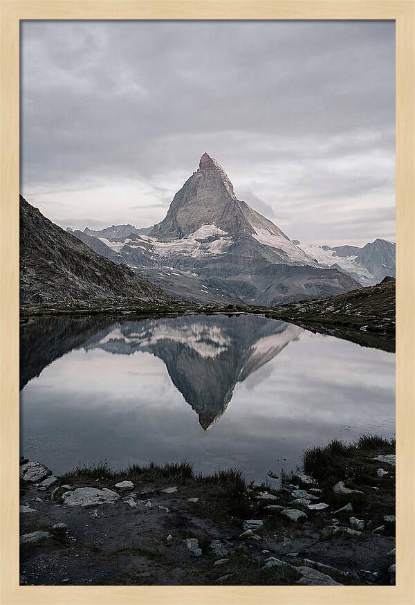 Matterhorn Reflection In Alpine Lake