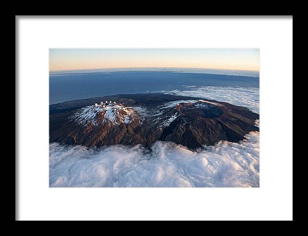 Mauna Kea And Mauna Loa Above Clouds