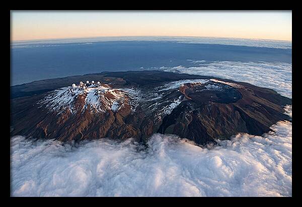 Mauna Kea And Mauna Loa Above Clouds