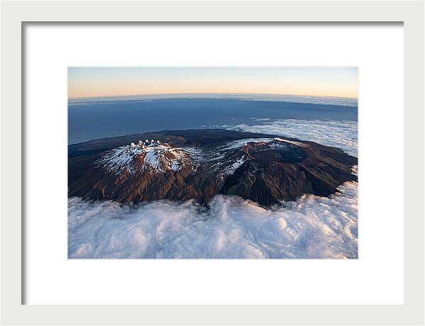 Mauna Kea And Mauna Loa Above Clouds