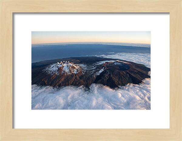Mauna Kea And Mauna Loa Above Clouds