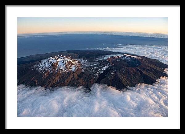 Mauna Kea And Mauna Loa Above Clouds