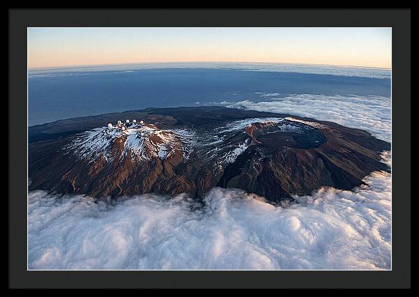 Mauna Kea And Mauna Loa Above Clouds