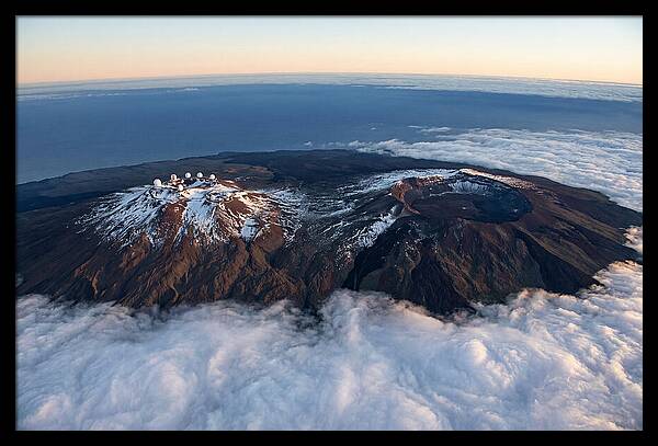 Mauna Kea And Mauna Loa Above Clouds