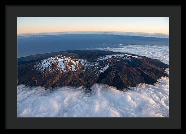 Mauna Kea And Mauna Loa Above Clouds