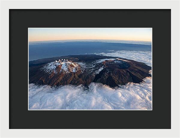Mauna Kea And Mauna Loa Above Clouds