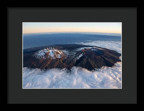 Mauna Kea And Mauna Loa Above Clouds
